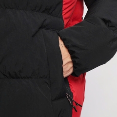 Áo Phao Air JD Wide Stripe Zipper Hooded Winter Jacket