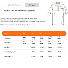 Áo Thun NK Dri-FIT Printed Circle Polo