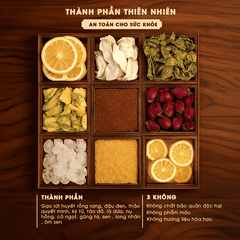 Combo 2 Hộp Trà Gạo Lứt Huyết Rồng Cung Đình