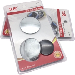 Bộ 2 gương cầu lồi không viền đa cực 3R-057 chiếu hậu siêu to