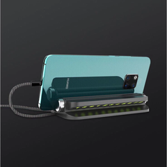 Bảng số điện thoại kèm giá đỡ 6 dãy số màu đen