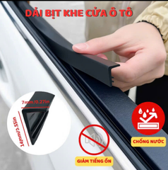 gioăng bịt khe cửa ô tô