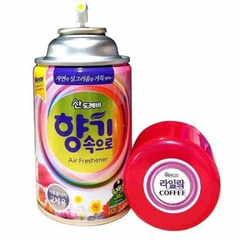 Nước hoa xịt thơm sandokkacbi korea 300ml - chai cafe màu hồng