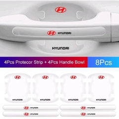 Combo 10 miếng silicon dán hõm cửa , tay cầm , tai gương