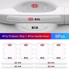 Combo 10 miếng silicon dán hõm cửa , tay cầm , tai gương