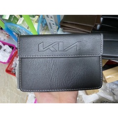 Ví da đựng giấy tờ có logo xe Đen