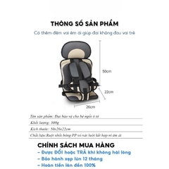 Ghế ngồi em bé trên oto