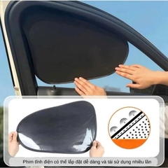 Combo 4 tấm che nắng cửa kính tĩnh điện