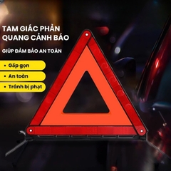 Biển cảnh báo nguy hiểm Tam Giác Phản Quang gấp gọn