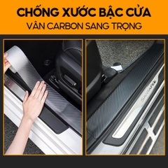 Băng dính vân carbon size 7cm*3m
