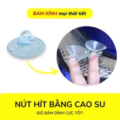 Bộ 2 miếng tấm che nắng xốp xanh