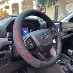 Bọc Vô Lăng Nappa dán tròn 38