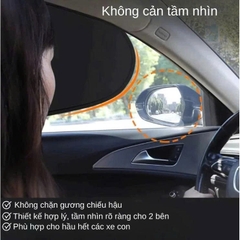Combo 4 tấm che nắng cửa kính tĩnh điện
