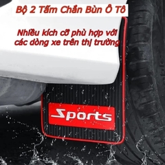 Bộ 2 miếng Tấm chắn bùn Cao Su Sport