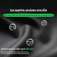 Bọc Vô Lăng Nappa Tròn 36