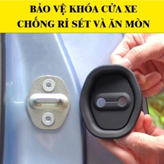 miếng đệm chống va đập cửa xe silicon cao cấp