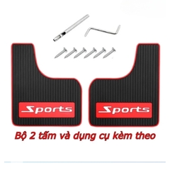 Bộ 2 miếng Tấm chắn bùn Cao Su Sport