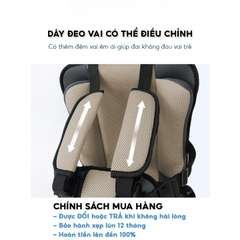 Ghế ngồi em bé trên oto