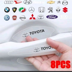 Combo 10 miếng silicon dán hõm cửa , tay cầm , tai gương