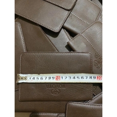 Ví da đựng giấy tờ có logo xe nâu