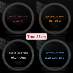 Bọc vô lăng da nappa tròn 42