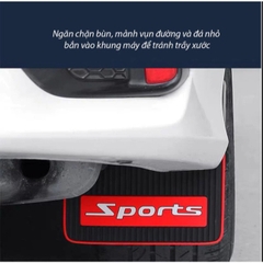 Bộ 2 miếng Tấm chắn bùn Cao Su Sport