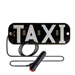 Đèn Led Chữ TAXI Thay Đổi 2 Màu, Đèn Báo Chữ TAXI Gắn Kính Lái Ô Tô