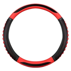 Bọc Vô Lăng da luxury vân carbon Tròn 49