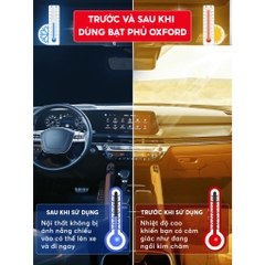 Bạt phủ toàn xe chất liệu bạt nhôm 3 lớp