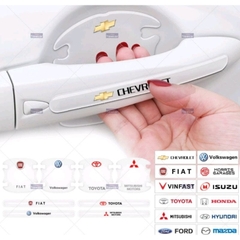 Combo 10 miếng silicon dán hõm cửa , tay cầm , tai gương
