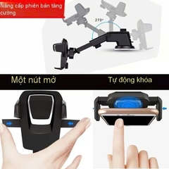 Giá đỡ điện thoại Sucker hít kính kéo dài xoay 360độ