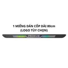 Bộ 4 Miếng Dán Phản Quang Dán Bậc Cửa và Cốp Decal Chống Trầy logo