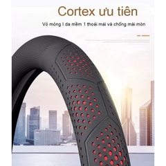 Bọc Vô Lăng Nappa dán tròn 38