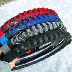 Bọc Vô Lăng da luxury vân carbon Dcut 36