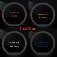 Bọc vô lăng da nappa tròn 45