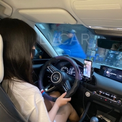 Giá đỡ điện thoại cài cửa gió 6 chấu little one chân dài