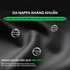 Bọc vô lăng da nappa tròn 45