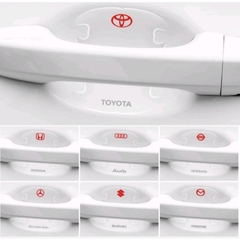 Combo 10 miếng silicon dán hõm cửa , tay cầm , tai gương
