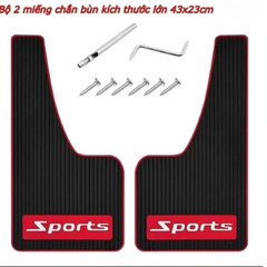 Bộ 2 miếng Tấm chắn bùn Cao Su Sport