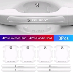 Combo 10 miếng silicon dán hõm cửa , tay cầm , tai gương