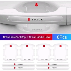Combo 10 miếng silicon dán hõm cửa , tay cầm , tai gương
