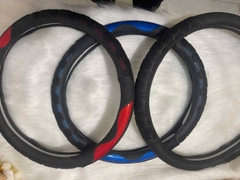 Bọc vô lăng Lưới Carbon Tổ Ong Cao Cấp tròn 38