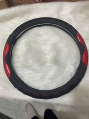 Bọc vô lăng Lưới Carbon Tổ Ong Cao Cấp tròn 38