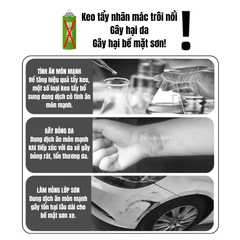 Xịt tẩy Keo xanh lá Huangka