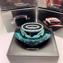 Nước hoa đính đá nắp oval cao cấp