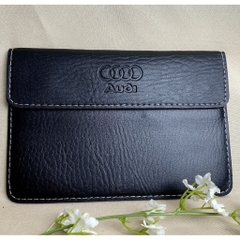 Ví da đựng giấy tờ có logo xe Đen