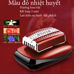 Nước hoa đính đá nắp chữ nhật