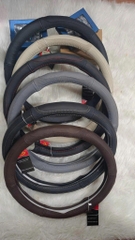 Bọc vô lăng da thật Tròn 38