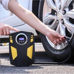 Bơm lốp ô tô SUITU có đèn chiếu cực sáng
