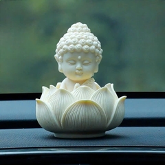 Tượng như lai thích ca ngồi đài sen
